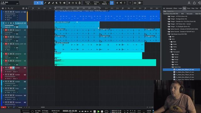 Аранжировка в стиле Bossa Nova DRUMS Часть 1 смотреть онлайн