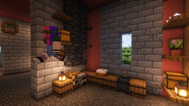 Pink Palace Interior Tutorial | Minecraft 1.20 смотреть онлайн