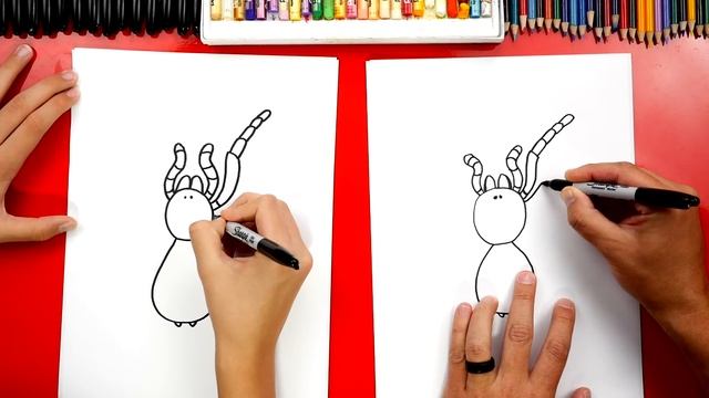 How To Draw A Tarantula (Red Knee) смотреть онлайн