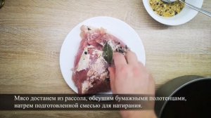 БУЖЕНИНА В РАССОЛЕ ПАСХАЛЬНАЯ. Легкие рецепты. #супербатянакухне