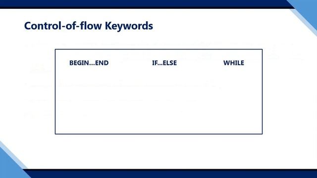 38. Control Flow Keywords in T-SQL | SQL Server Tutorial in Hindi смотреть онлайн