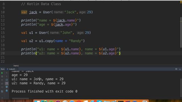 Kotlin Tutorial #part28 Kotlin Data Class Example смотреть онлайн
