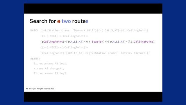 NODES 2023 - Advanced Pathfinding, Simple Queries, and Efficient Execution – Pick Three смотреть онлайн