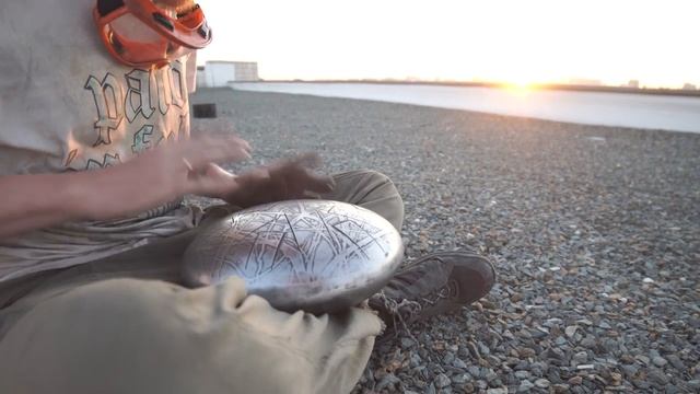 Глюкофон Hant Drum "Лёд" 12 лепестков смотреть онлайн