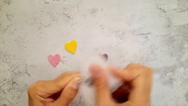 заколки СЕРДЕЧКИ своими руками из фоамирана. мастер класс. смотреть онлайн