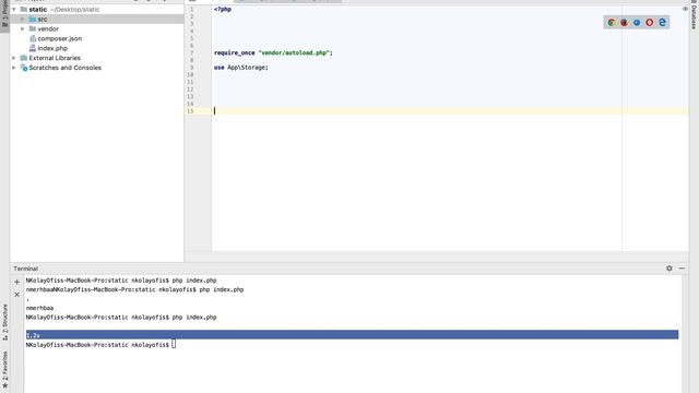 php static ve non static смотреть онлайн
