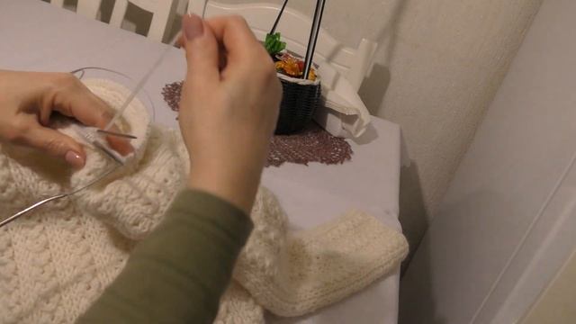 Мастер класс: вяжем платье. Кетлёвка горлов. Закрытие петель. Готовые изделия. Платье, кардиганчик. смотреть онлайн