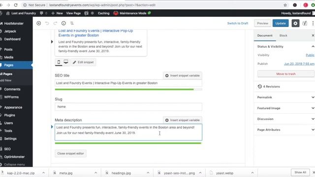 10 Minutes to Better WP SEO Step 3 - Description смотреть онлайн