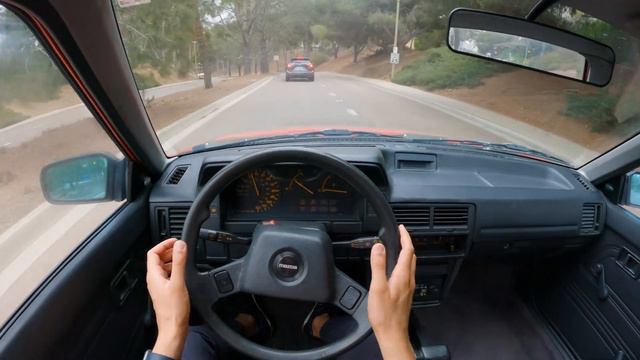 1988 Mazda 323 | The Lovable Squishbox (POV Binaural Review) смотреть онлайн