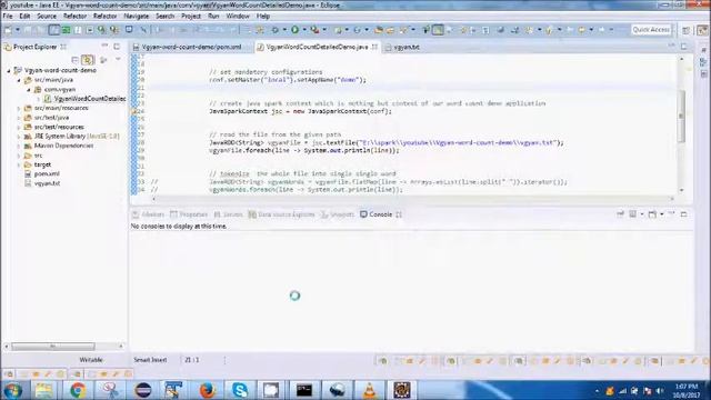 How to write word count using spark in java смотреть онлайн