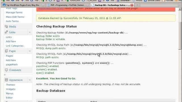 Top WordPress plugin WP-DBManager to power up your blog смотреть онлайн