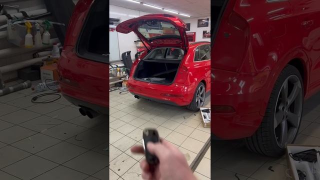 Электропривод багажника Audi Q3 2013 дорестаил смотреть онлайн
