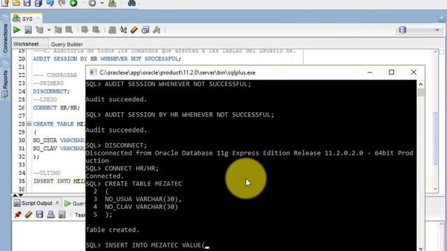 Como hacer una auditoria en oracle 2016 смотреть онлайн
