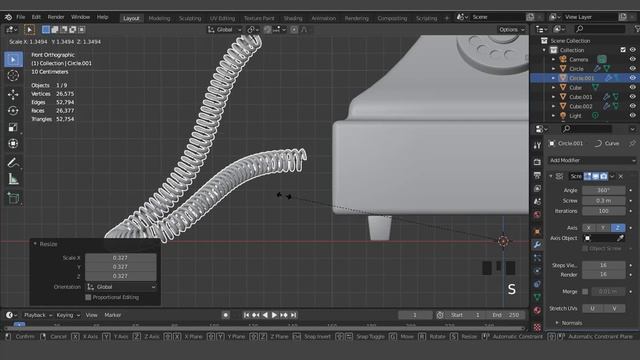 phone wire modeling in blender 2.9x смотреть онлайн