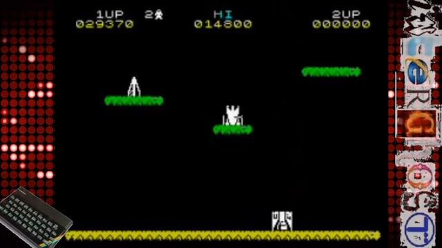 JETPAC - ZX Spectrum Game Review смотреть онлайн