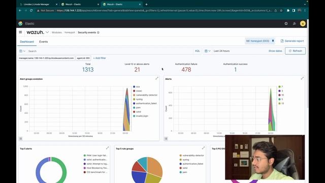 Analysing Cyber Threats on SIEM set-up using ELK stack on Docker || A Cyber Security Project смотреть онлайн