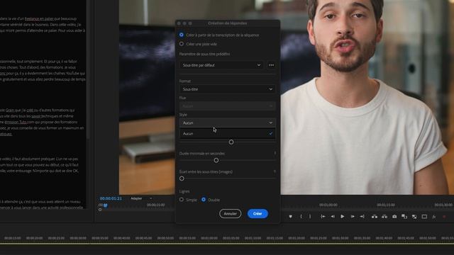 Créer des SOUS-TITRES FACILEMENT et RAPIDEMENT / Tuto Adobe Premiere Pro 2024 смотреть онлайн