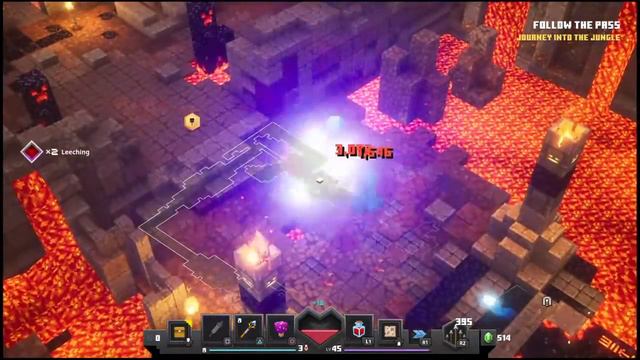 Minecraft Dungeons Dlc, Apocalypse Mode смотреть онлайн