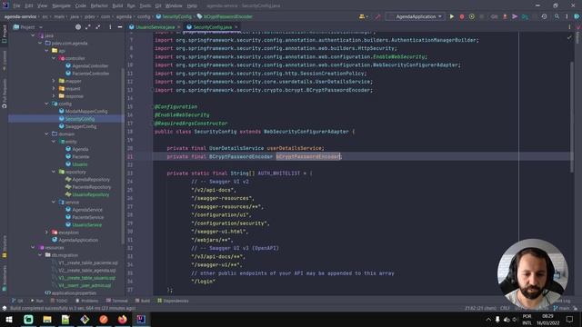 Microserviço em Java - Implementando segurança com Spring Security - II - PARTE 19 смотреть онлайн
