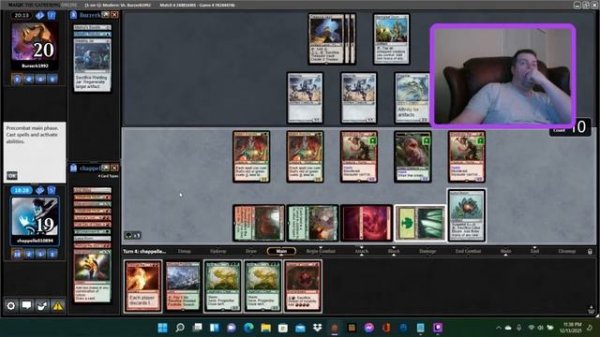 MTG: Modern Ooze Storm Games 8-10.