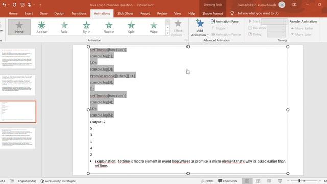 Event Loop Promise vs Set Timeout ES6 Feature React Interview Questions -2 смотреть онлайн