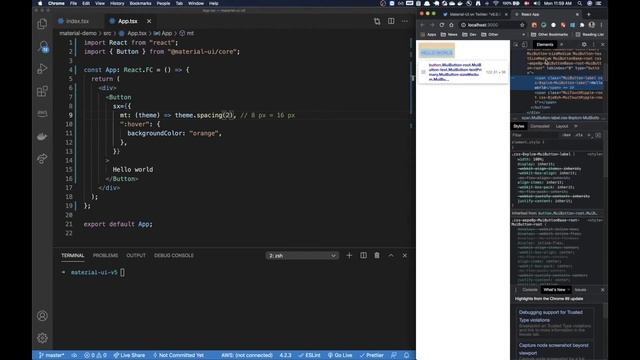 Material UI v5 pre release смотреть онлайн