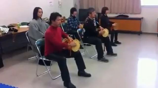 Tsuzumi lesson with Okura-san смотреть онлайн