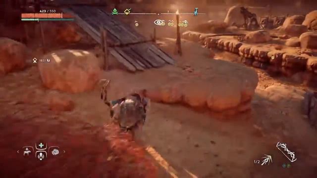Продолжаю проходить игру Horizon Zero Dawn на PS4 смотреть онлайн