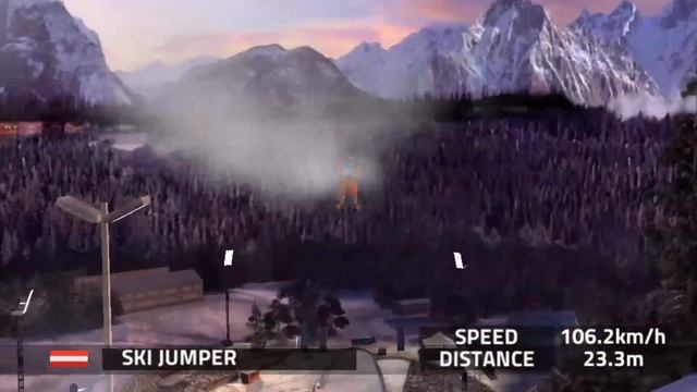 Ski Jumping Pro Android Game смотреть онлайн