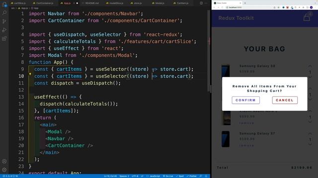 Redux Toolkit - Modal Complete смотреть онлайн