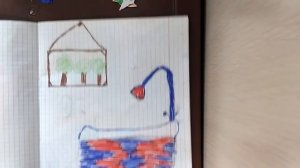 Кукольный домик в тетради