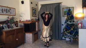 Урок №9. Переходная связка в цыганском танце. Уроки цыганского танца. Постановка для начинающих.