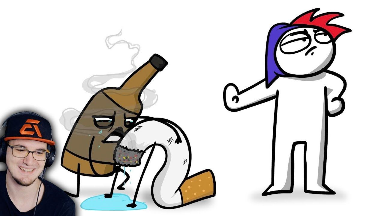 Я бросил и вам советую... (анимация) ► ZAKATOON | Реакция смотреть онлайн