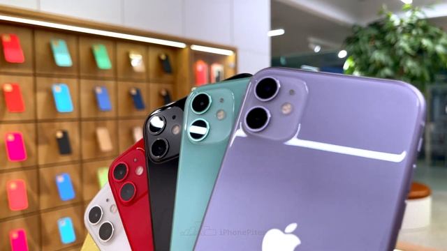 Все цвета iPhone 11 / Айфон 11 смотреть онлайн