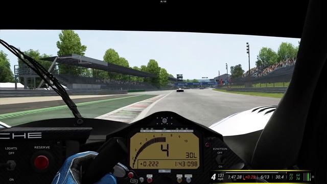 Assetto Corsa : Six Degrees of 911 GT1-98 (GT1-98 @ Monza) смотреть онлайн