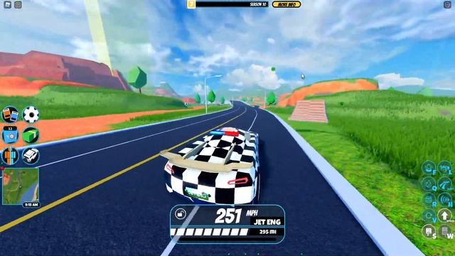 TORPEDO speed test going 320 MPH on torpedo (ROBLOX JAILBREAK) смотреть онлайн