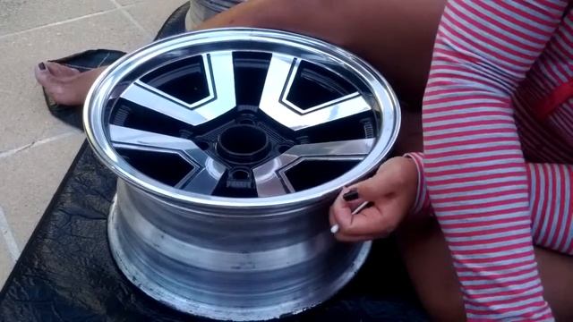 MA61 Toyota Celica Supra wheel restoration pt 17 смотреть онлайн