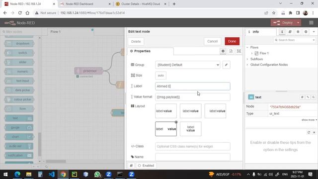 NodeRED IOT: Part #3 смотреть онлайн