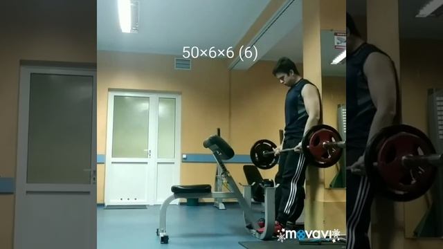 Строгий подъем на бицепс стоя у стены с прямым грифом 50×6×6! 19.01.2020!