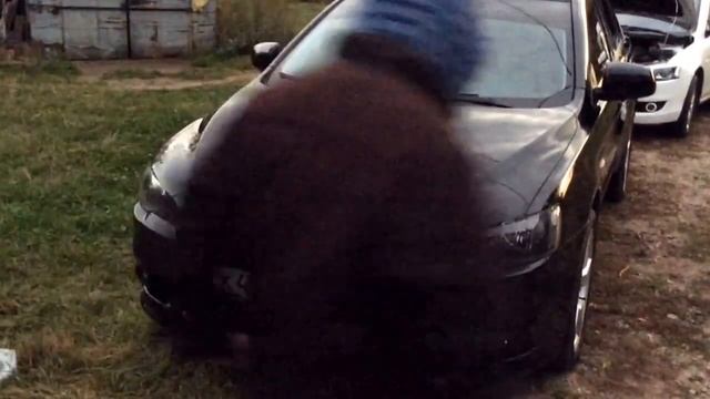 Газовые упоры на капот Mitsubishi Lancer X смотреть онлайн