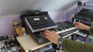 Roland BK-7m & Roland FC-7 song Dark Rocking 15.6.2022