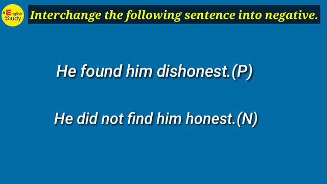 UP Board Class 11 & 12 Affirmative-Negative Interchange Solutions. @eEnglishStudy смотреть онлайн