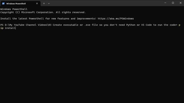 Convert Python to EXE in Minutes with PyInstaller #pytoexe #pythontoexe #python смотреть онлайн