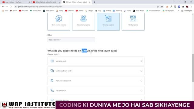 Ch-11 Git And Github - organizations and teams | how to use git when working with a team | hindi смотреть онлайн