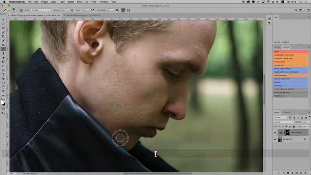 Photoshop: как убрать зеленый рефлекс с кожи? Бесплатный 3D LUT Александра Старцева смотреть онлайн