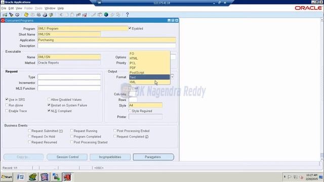 How to Generate the XML Tags in Oracle Apps R12 || Nagendra Reddy BK смотреть онлайн