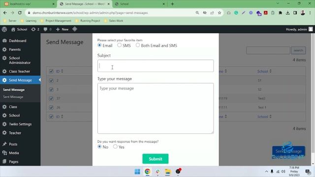Multi Lan SMS and Email communicator Custom WordPress Plugin смотреть онлайн