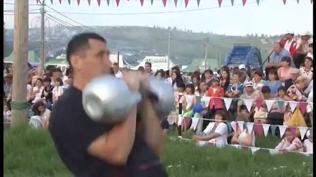 Национальный татарский праздник "Сабантуй" в деревне Мингер РТ (2012 год) смотреть онлайн