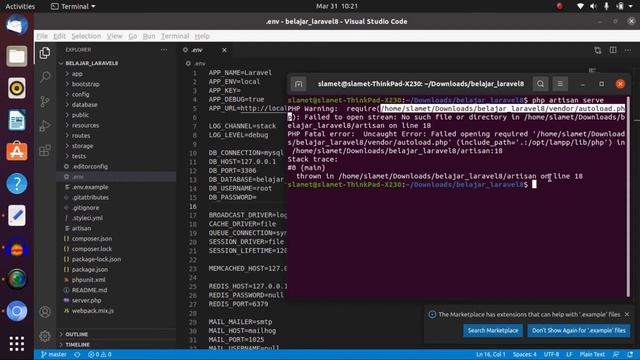 03 Tutorial Laravel 8 Indonesia - Programmer Siapkan Lingkungan Git Dengan Github @SlametStudio смотреть онлайн