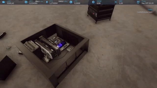 САМАЯ БОЛЬШАЯ МАЙНИНГ ФЕРМА | Crypto mining simulator | #3 смотреть онлайн